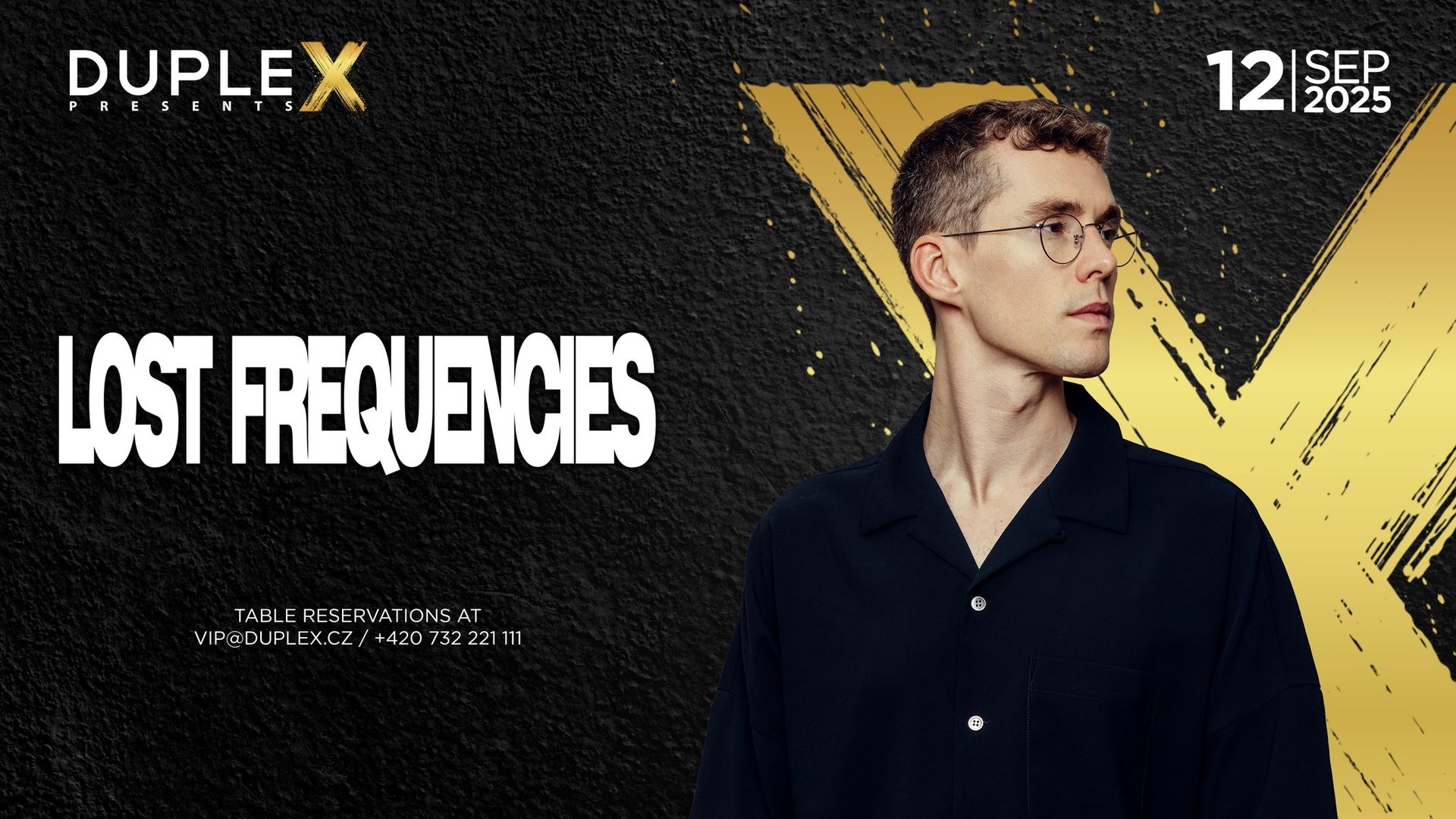 Duplex Presents LOST FREQUENCIES - 12.9.2025