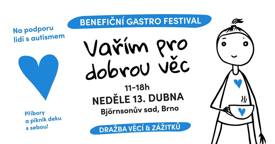 BENEFIČNÍ GASTRO FESTIVAL Vařím pro dobrou věc