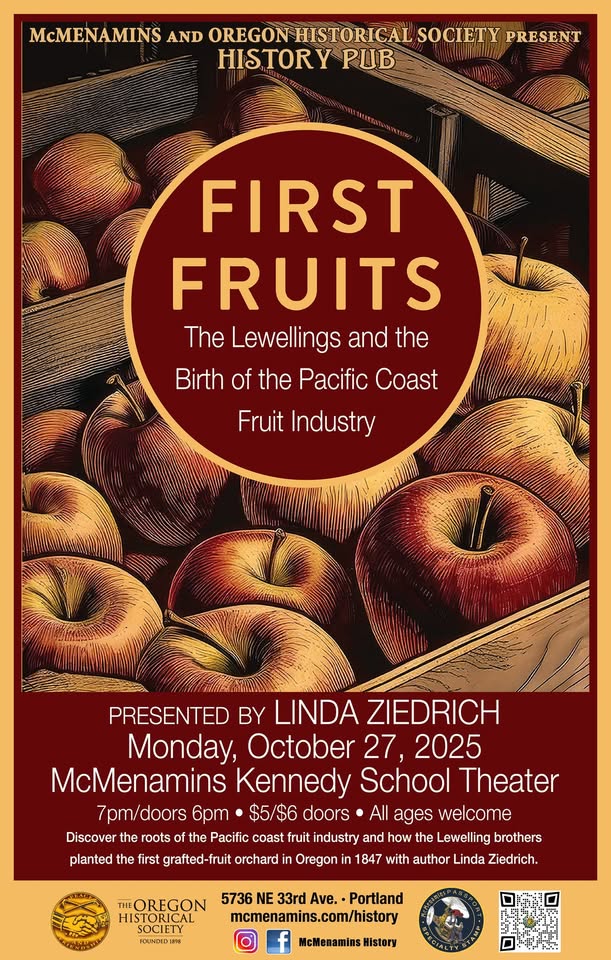 History Pub - First Fruits: The Lewellings and the Birth of the Pacific Coast Fruit Industry