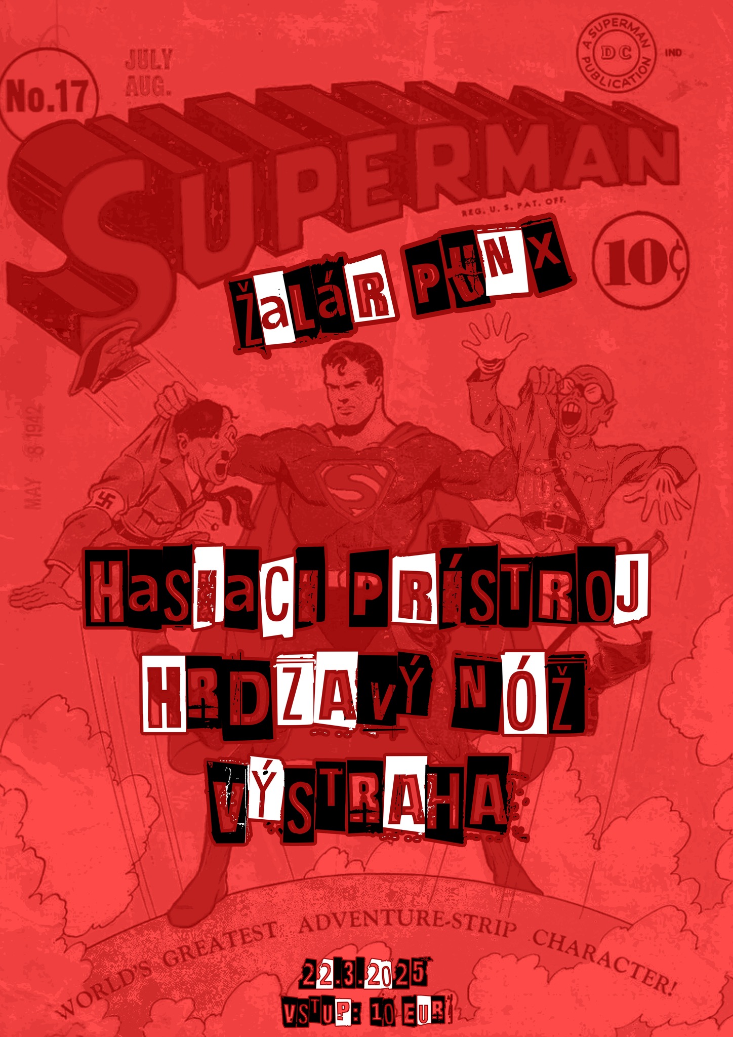 Hasiaci Prístroj, Hrdzavý Nóž, Výstraha v Žalári