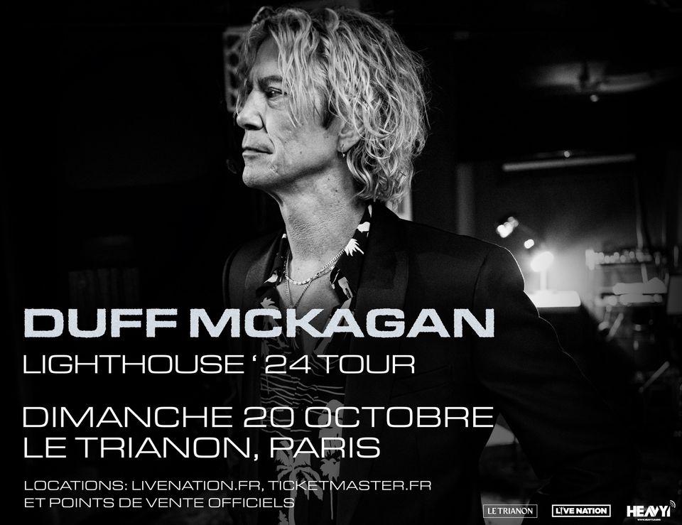 DUFF MCKAGAN | Trianon, Paris - 20 octobre 2024