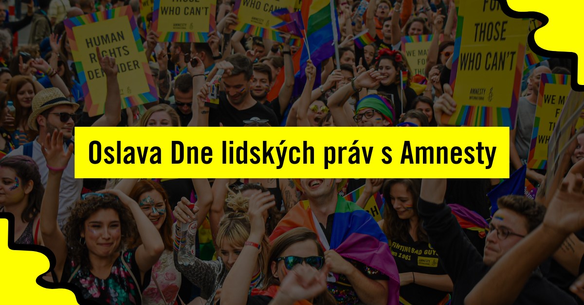 🎉Oslava Dne lidských práv s Amnesty ✨