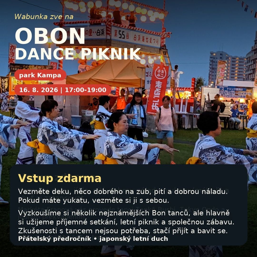 Obon Dance Piknik na Kampě | Wabunka