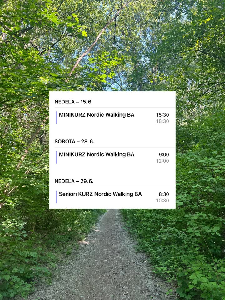 KURZ TECHNIKY NORDIC WALKING