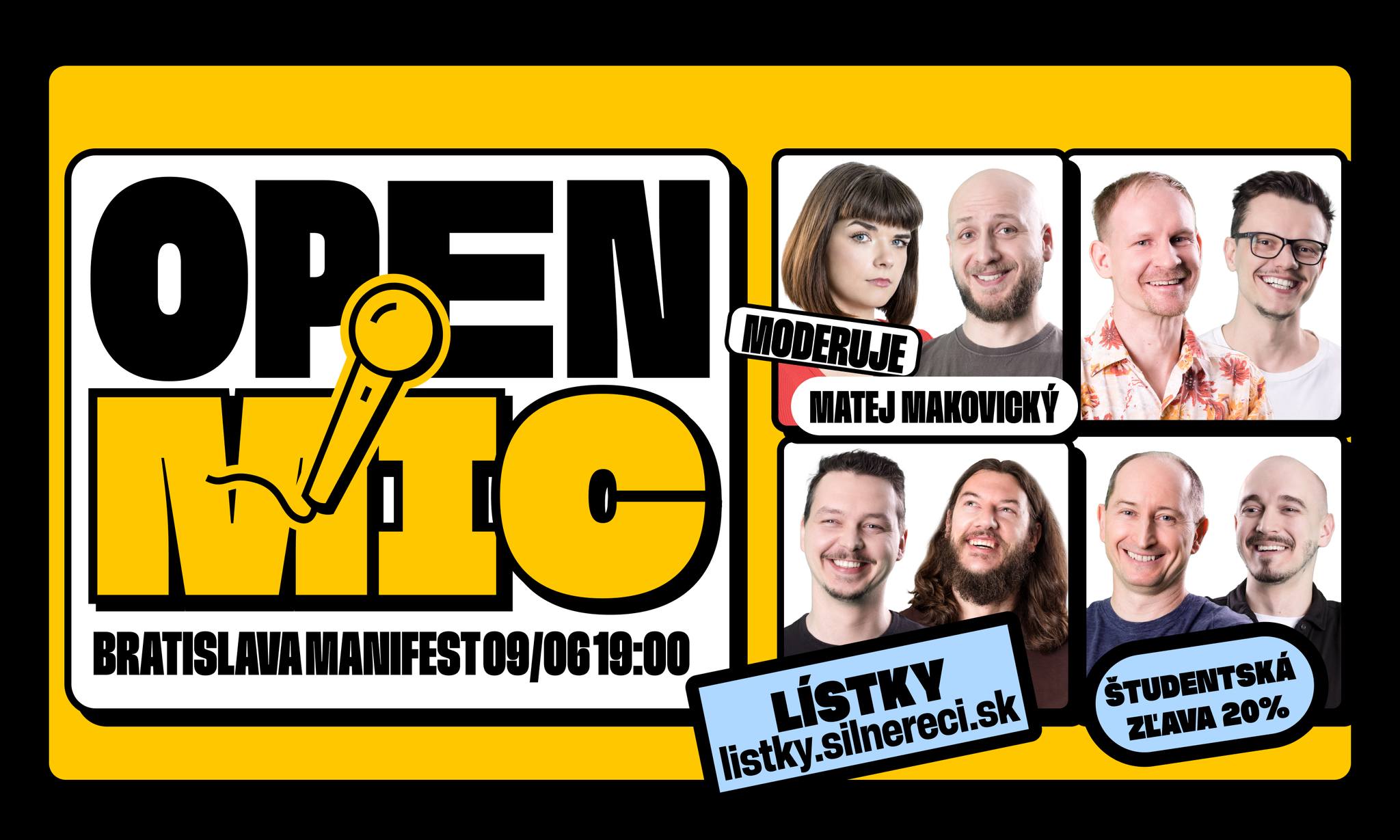 OPEN MIC V MANIFESTE