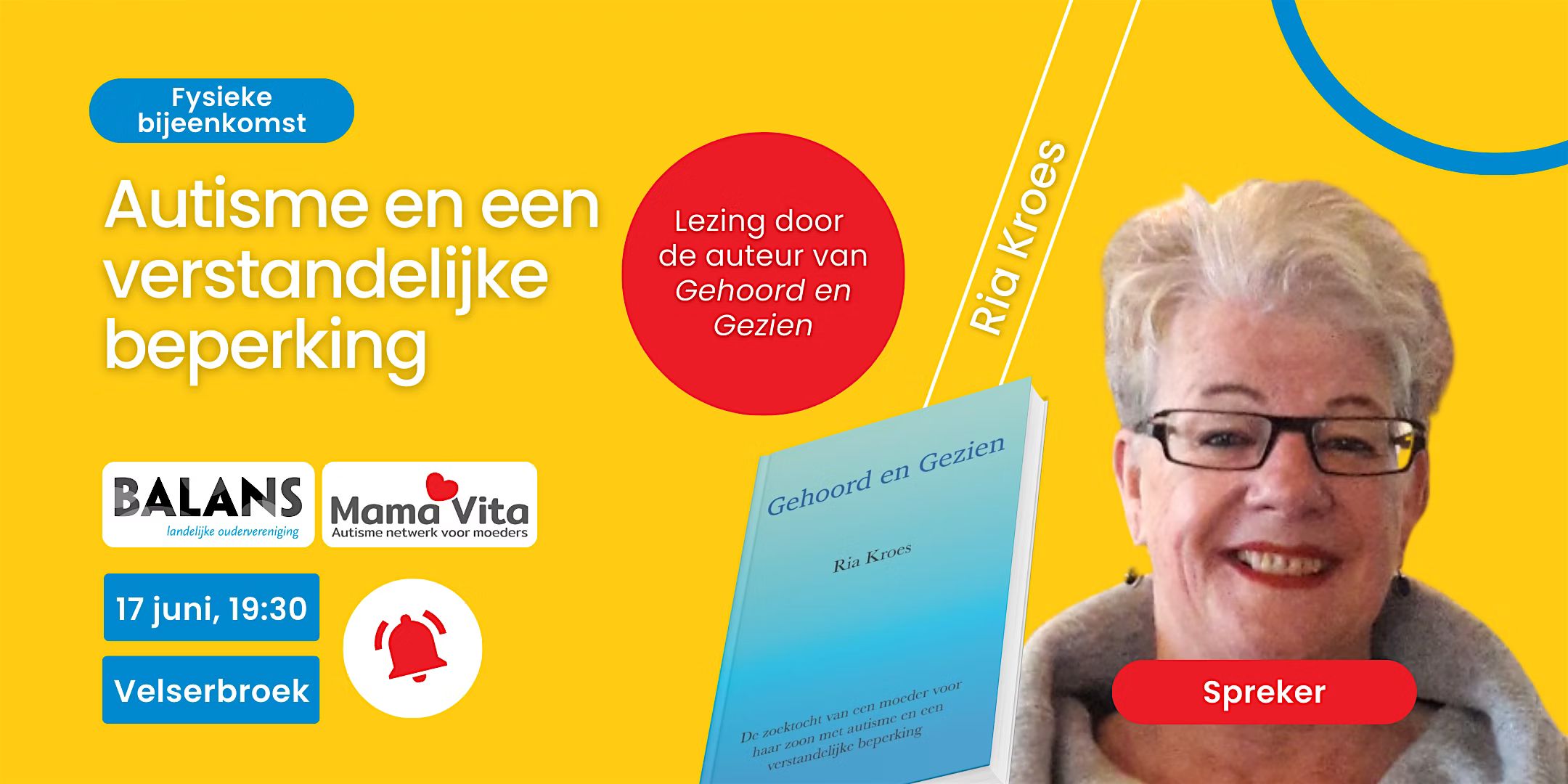Themabijeenkomst 'Autisme en een verstandelijke beperking'
