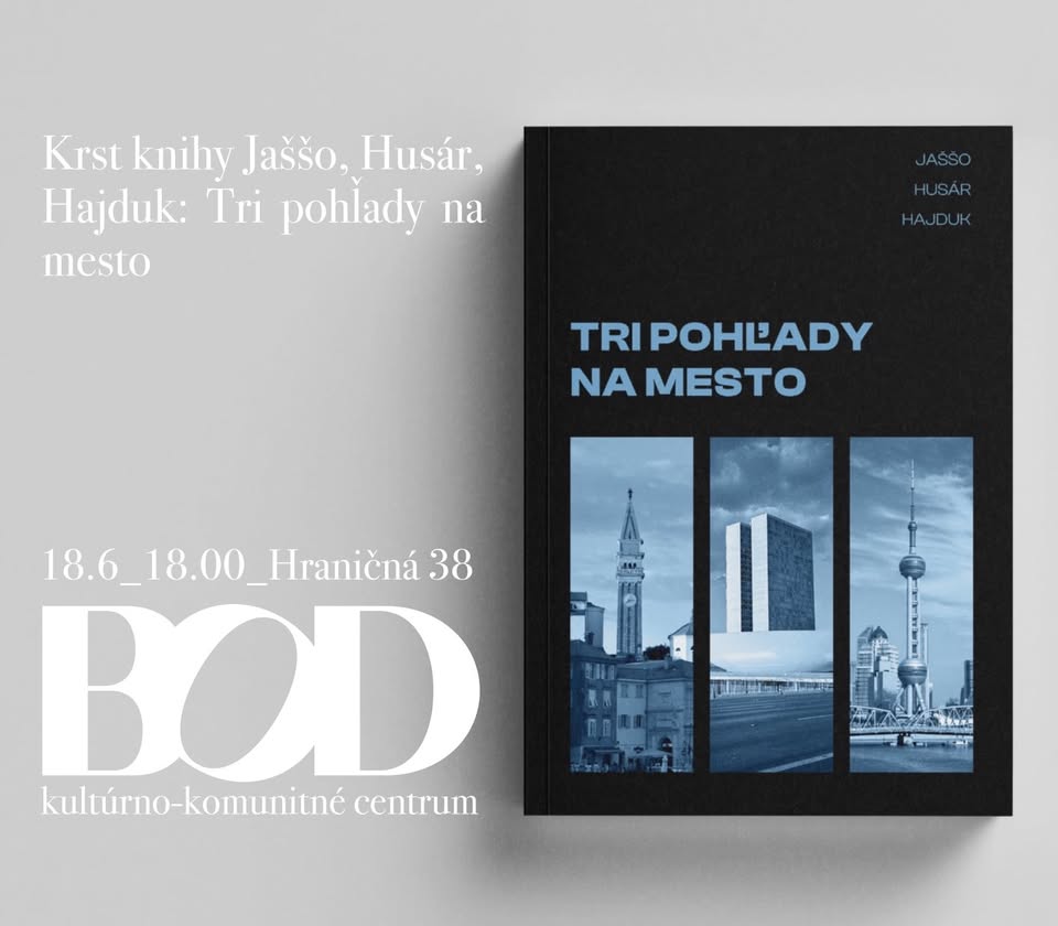 Krst knihy Jaššo, Husár, Hajduk: Tri pohľady na mesto.