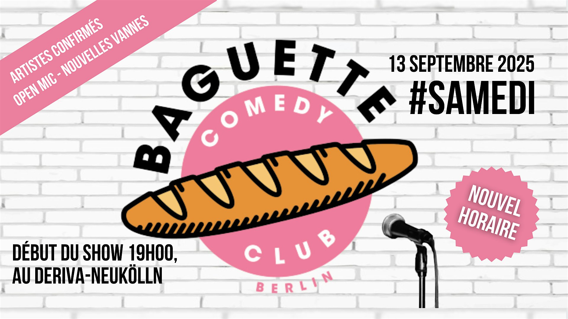 Baguette Comedy Club #SAMEDI
