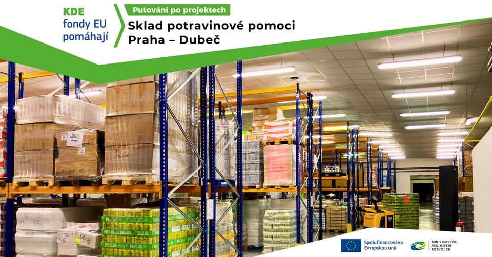 Putování po projektech: Sklad potravinové pomoci - Praha