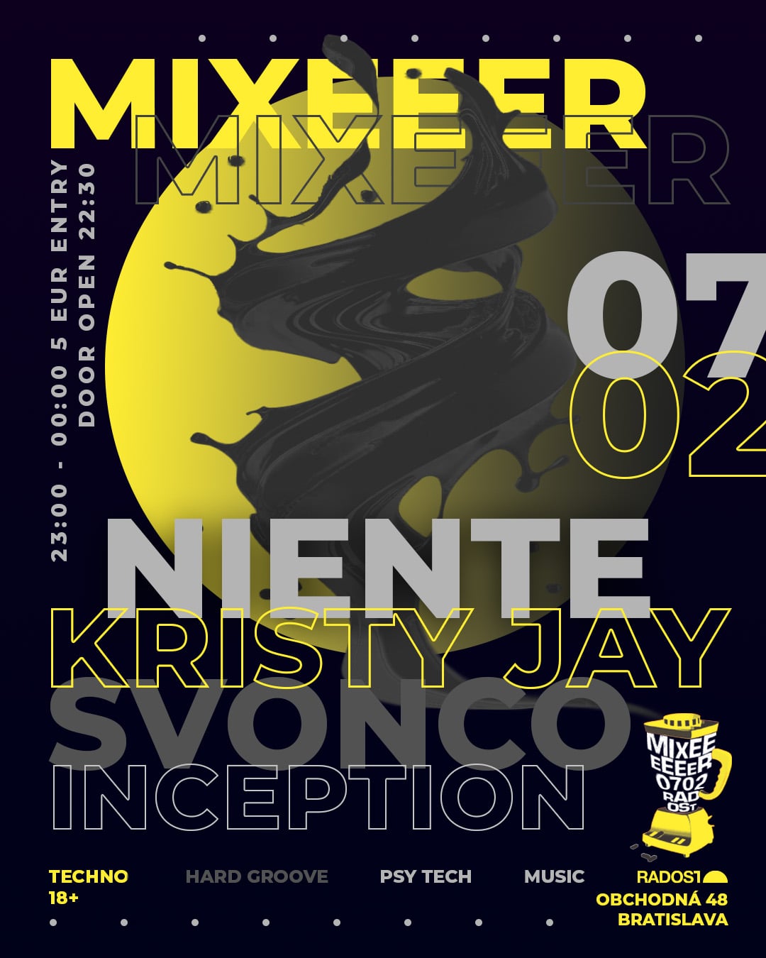 MIXEEER | Kristy Jay _ Svonco _ Niente _ Sam Inception