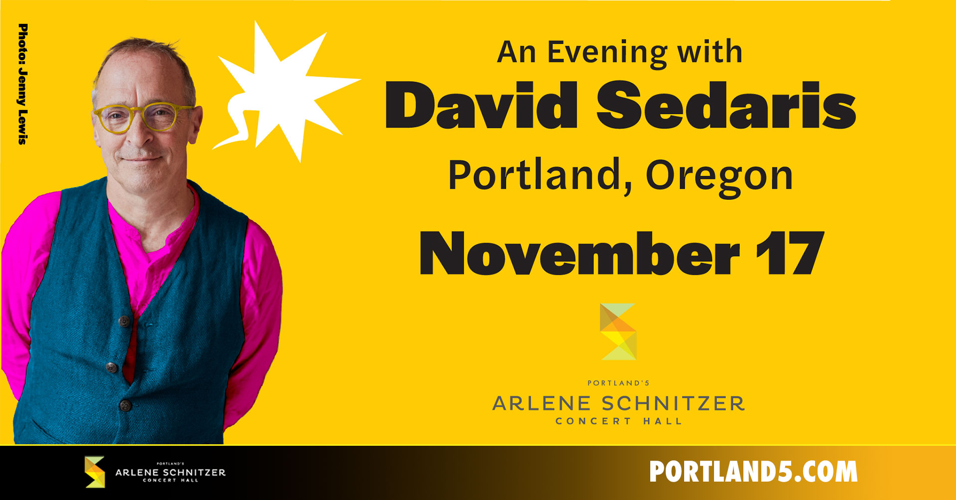 Portland, OR An Evening with David Sedaris