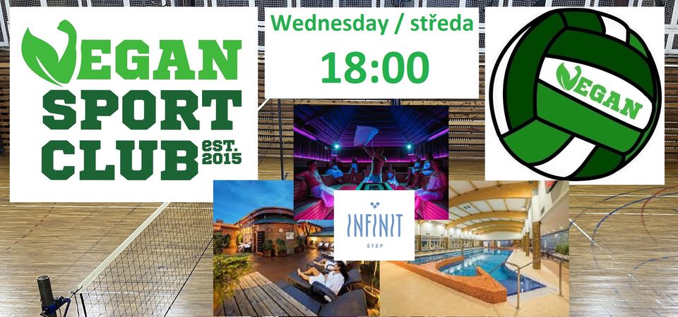 Volejbal nejen pro vegany + jídlo/wellness?