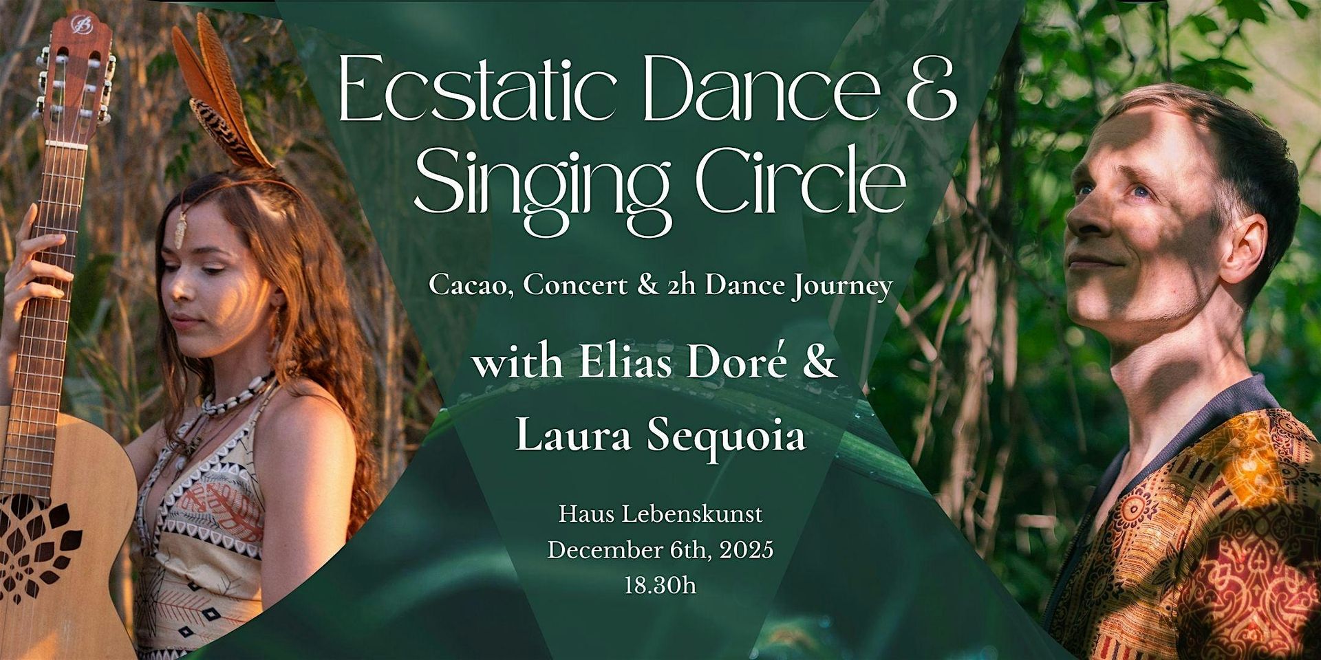 Ecstatic Dance & Singing Circle with Elias Doré & Laura Sequoia