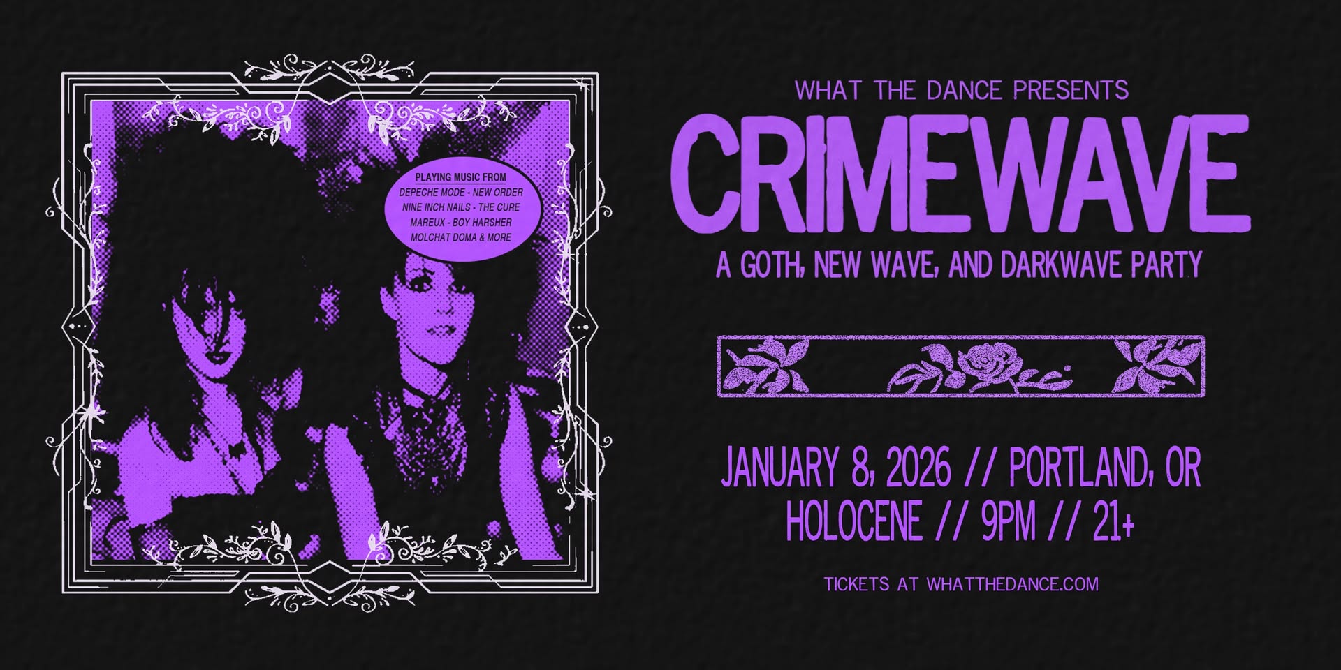 CRIMEWAVE - PORTLAND (21+)