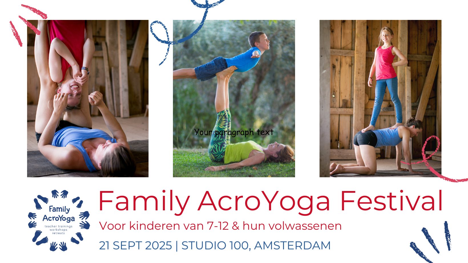Family Acroyoga festival for children 7-12 & their adults
