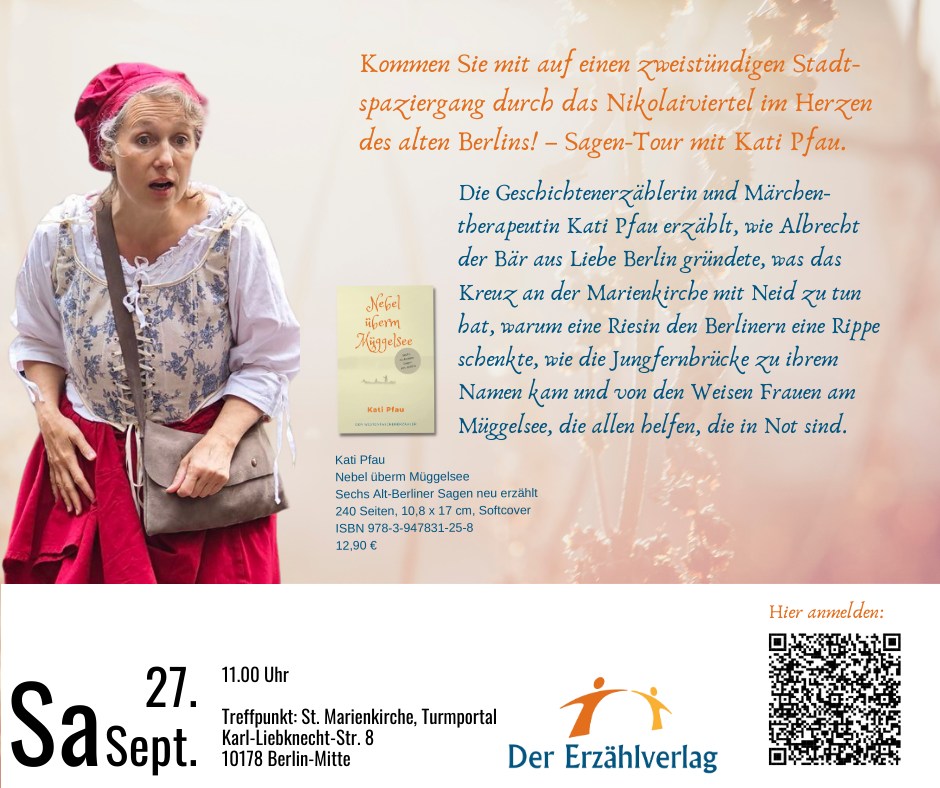 Sagen-Tour durchs alte Berlin mit der Geschichtenerzählerin Kati Pfau