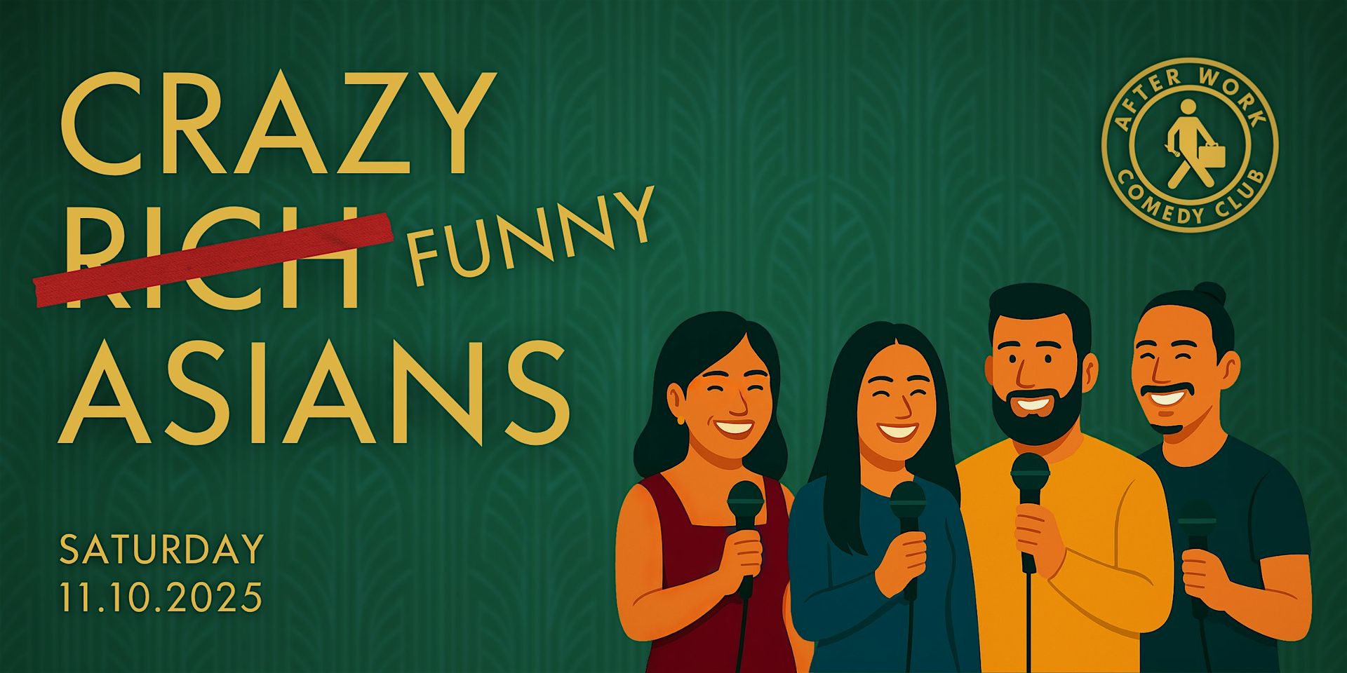 Crazy Funny Asians - Stand Up Comedy Show in English • Berlin