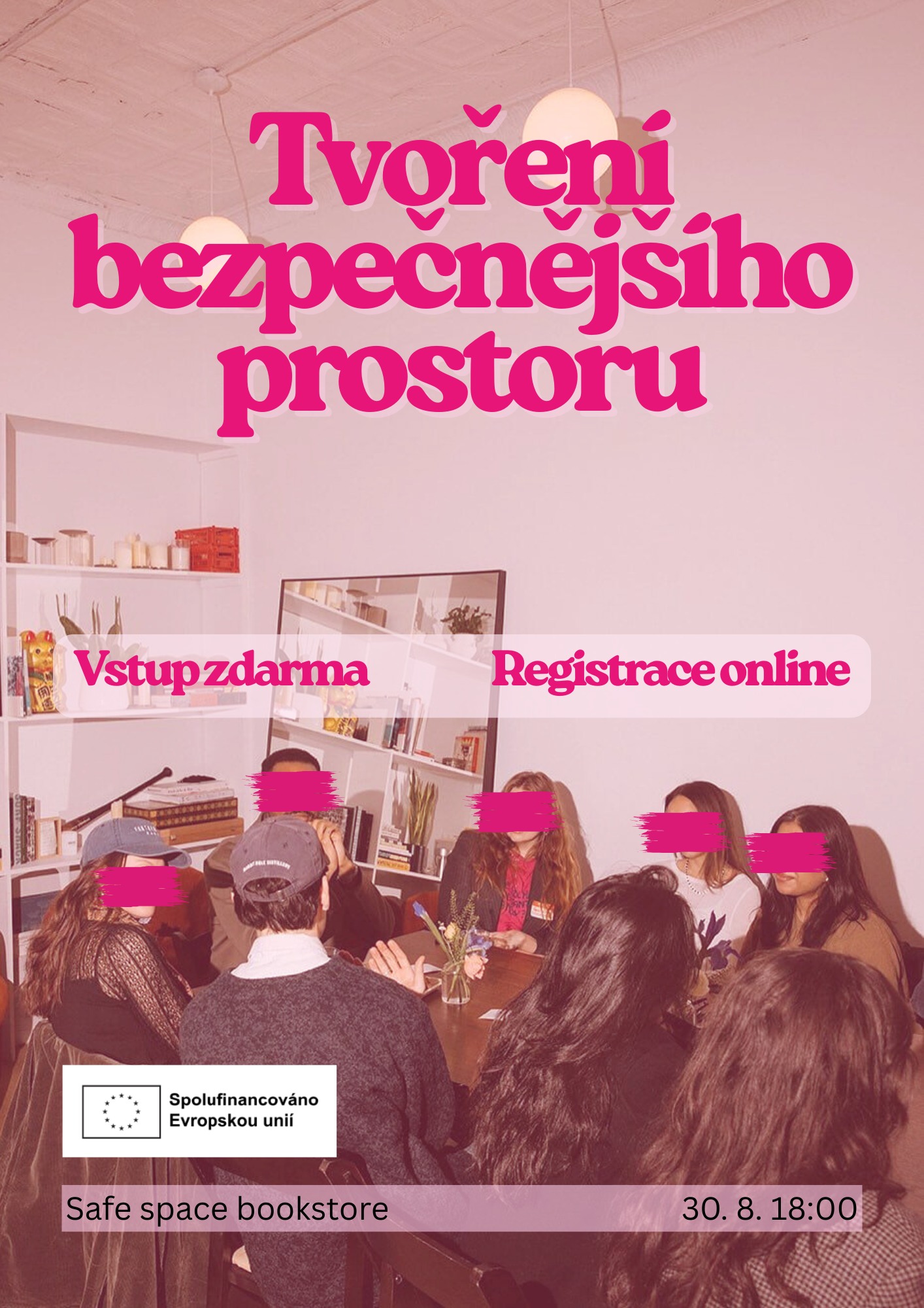 Tvoření bezpečnějšího prostoru - komunitní nehierarchální dialog / workshop