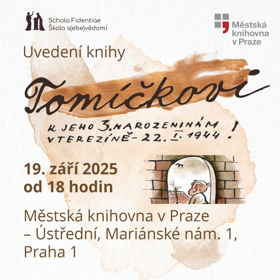 Uvedení knihy Tomíčkovi!