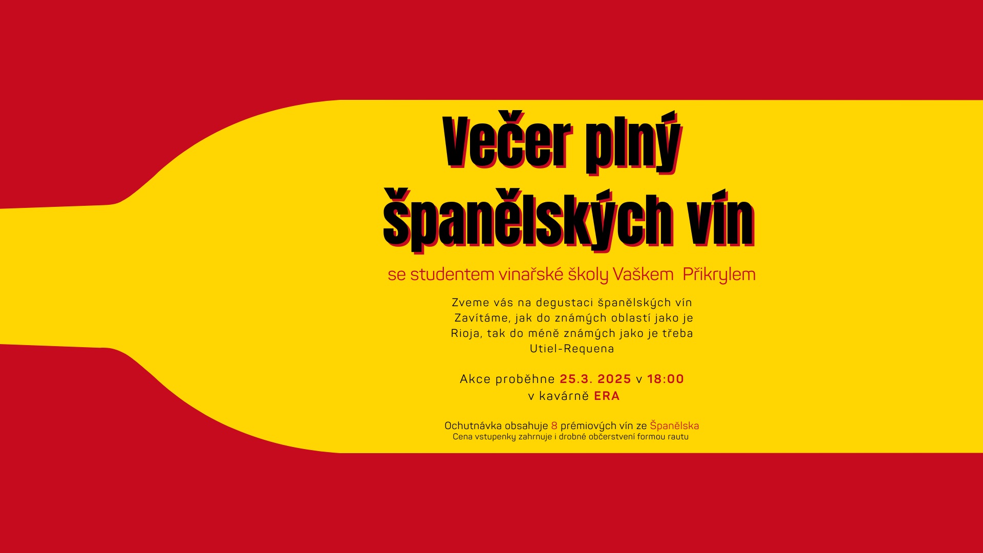 Večer plný španělských vín