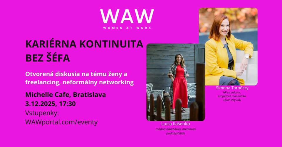 WAW talk: Kariérna Kontinuita bez šéfa