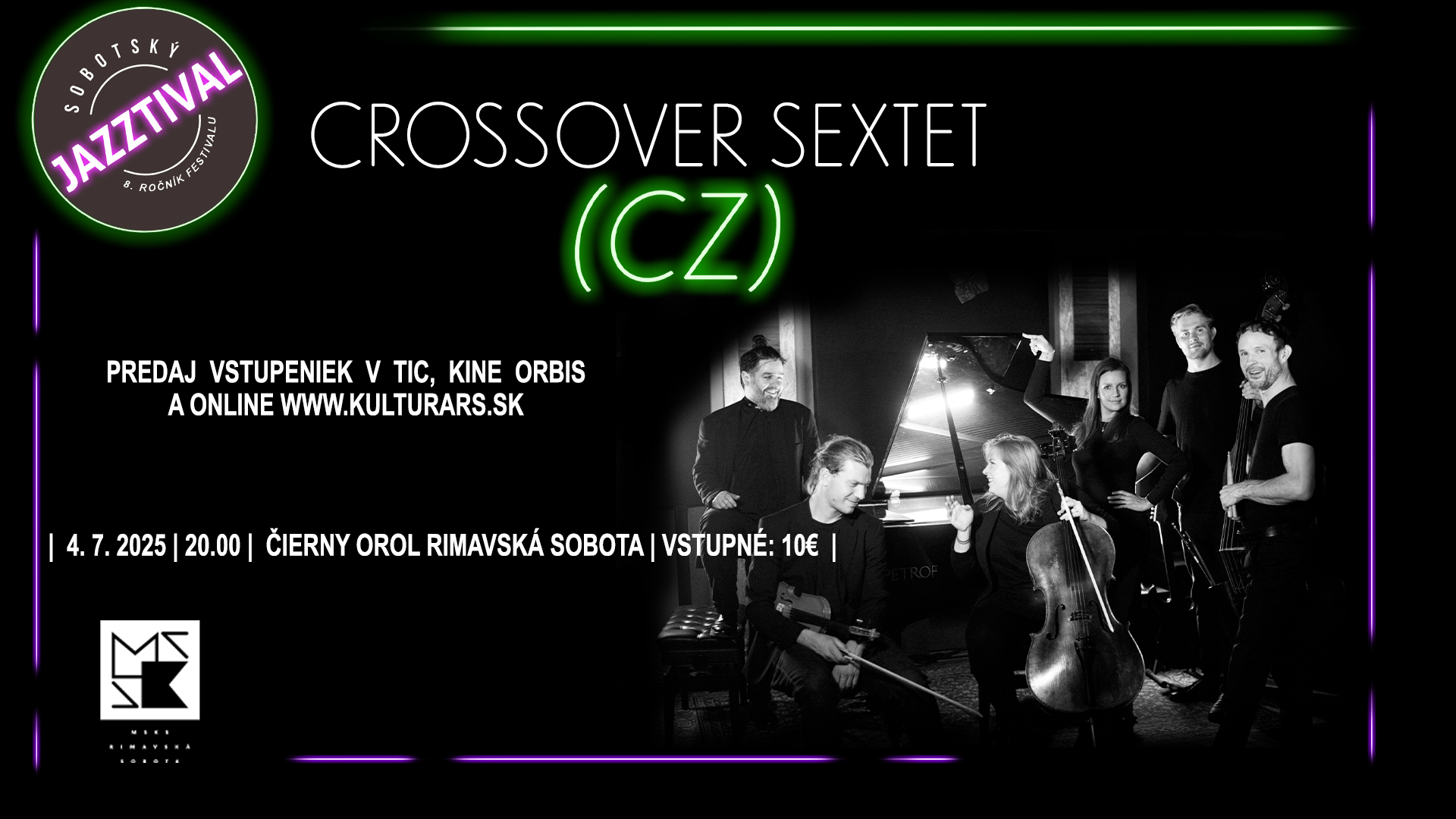 CROSSOVER SEXTET (CZ) / Sobotský jazztival 2025