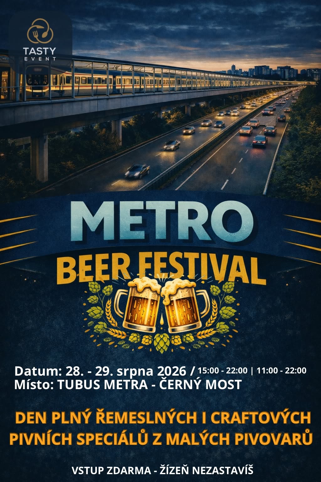 Černý most METRO BEER FESTIVAL