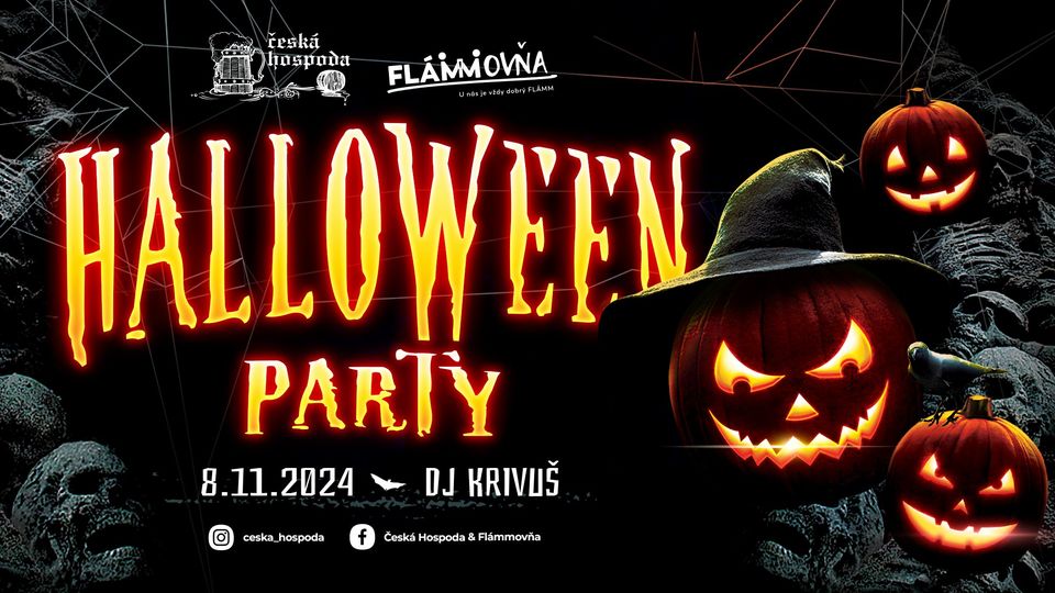 HALLOWEEN PARTY v Českej hospode 8-11-2024 // DJ Krivuš