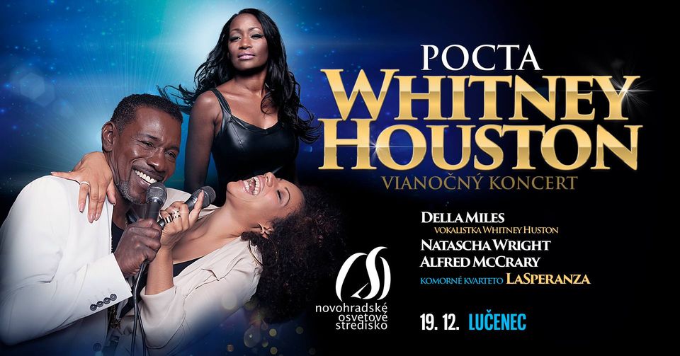 POCTA WHITNEY HOUSTON - Vianočný koncert - Lučenec