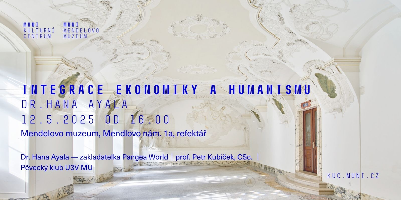 Přednáška dr. Hany Ayala: Integrace ekonomiky a humanismu