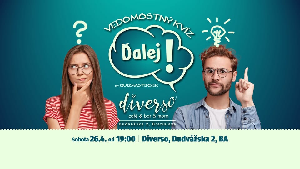 Kvíz Ďalej! v Diverso 18