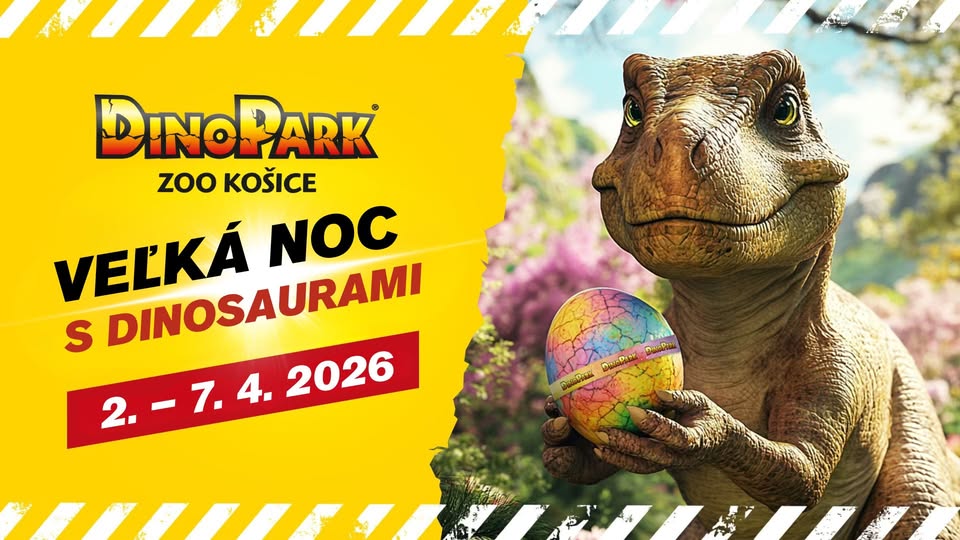 🐣🌸 Veľká noc s dinosaurami v DinoParku Košice! 🦖💛