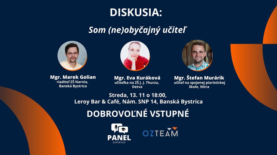 Som (ne)obyčajný učiteľ.