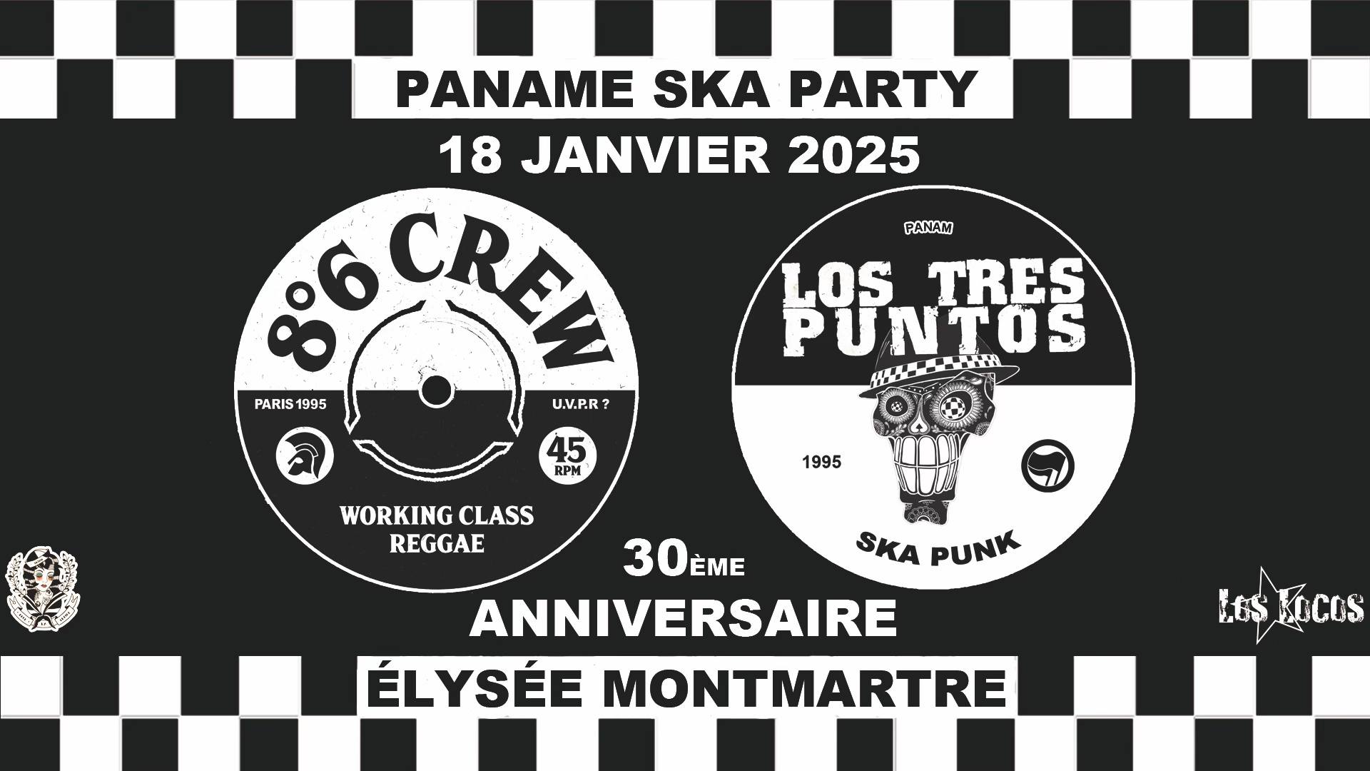 8°6 CREW / LOS TRES PUNTOS - 30ème ANNIVERSAIRE