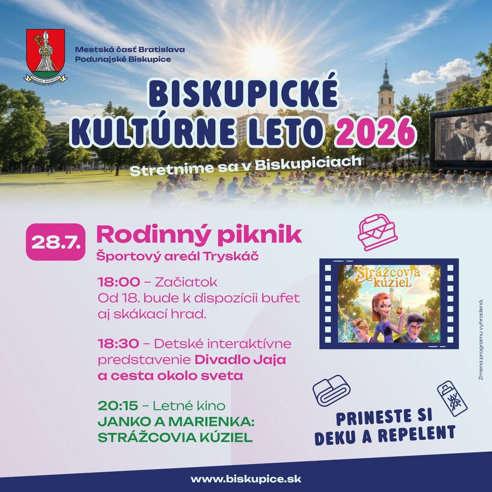 Biskupický rodinný piknik v Tryskáči