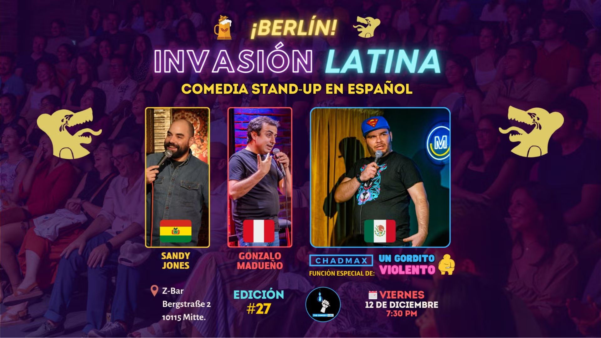 Invasión Latina | Berlín #27 - Comedia stand-up en español - FINAL DE TEMPORADA