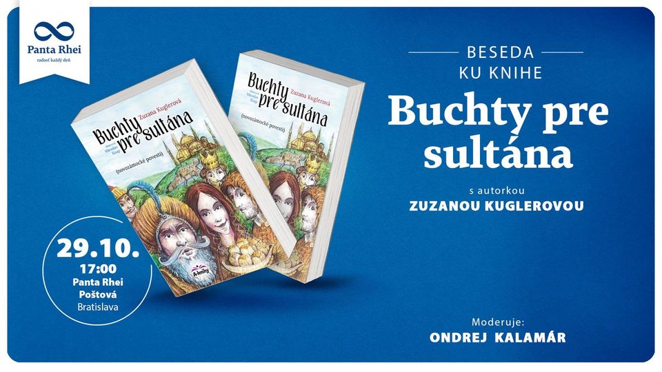 Beseda ku knihe: Buchty pre sultána