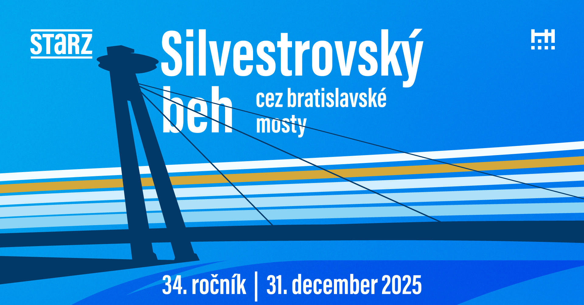 Silvestrovský beh cez bratislavské mosty - 34. ročník