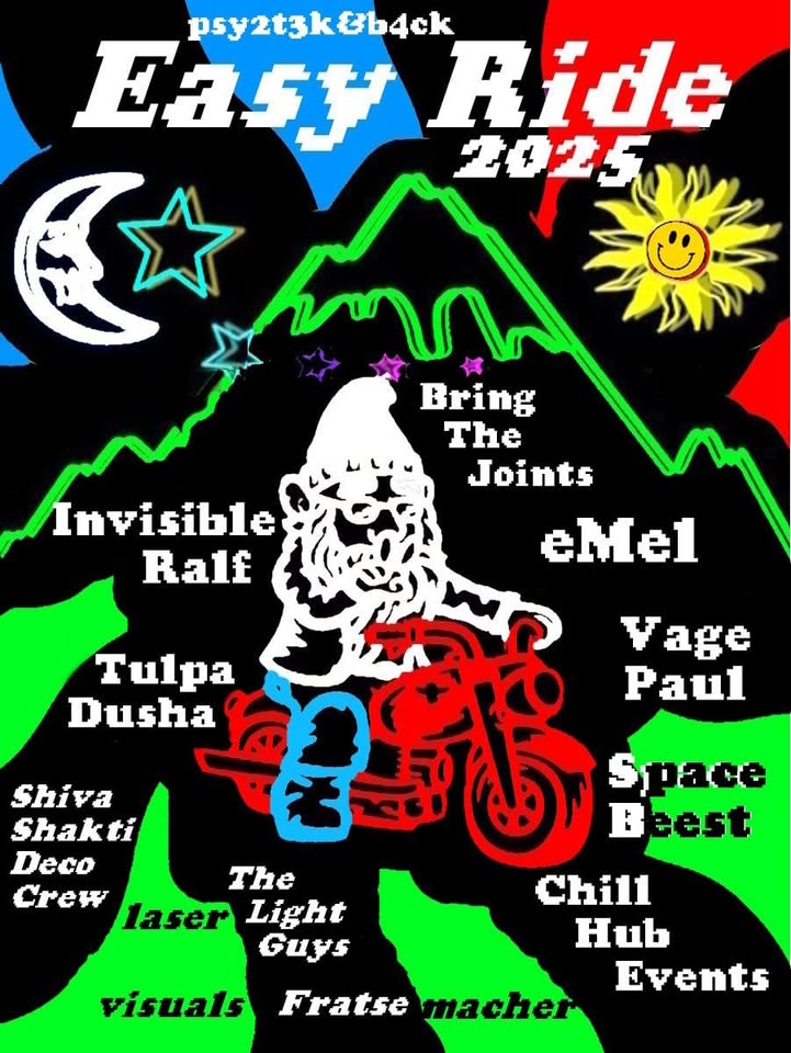Easy Ride 2025 (18th year Anniversary of Kabouterhuis in Ruigoord!)