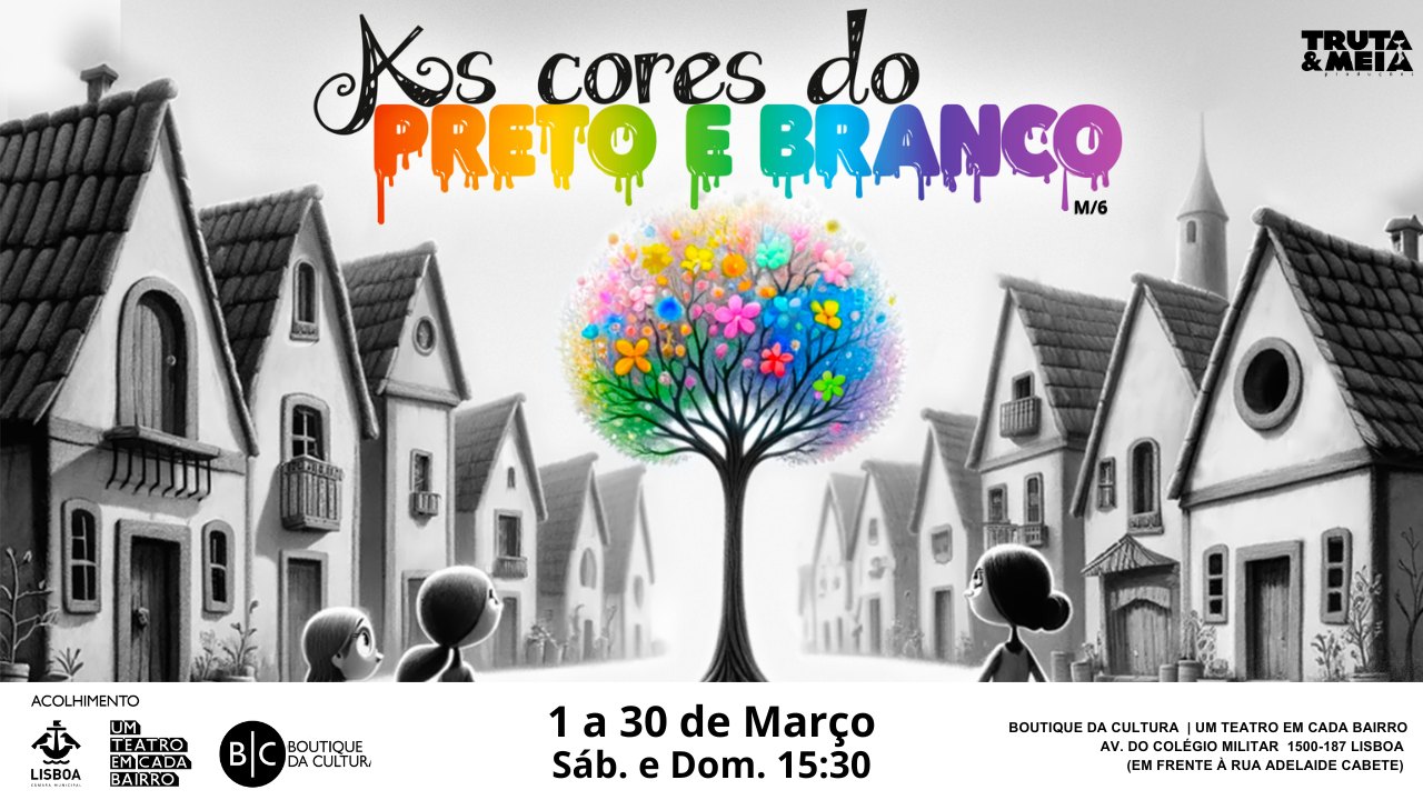 AS CORES DO PRETO E BRANCO - MUSICAL
