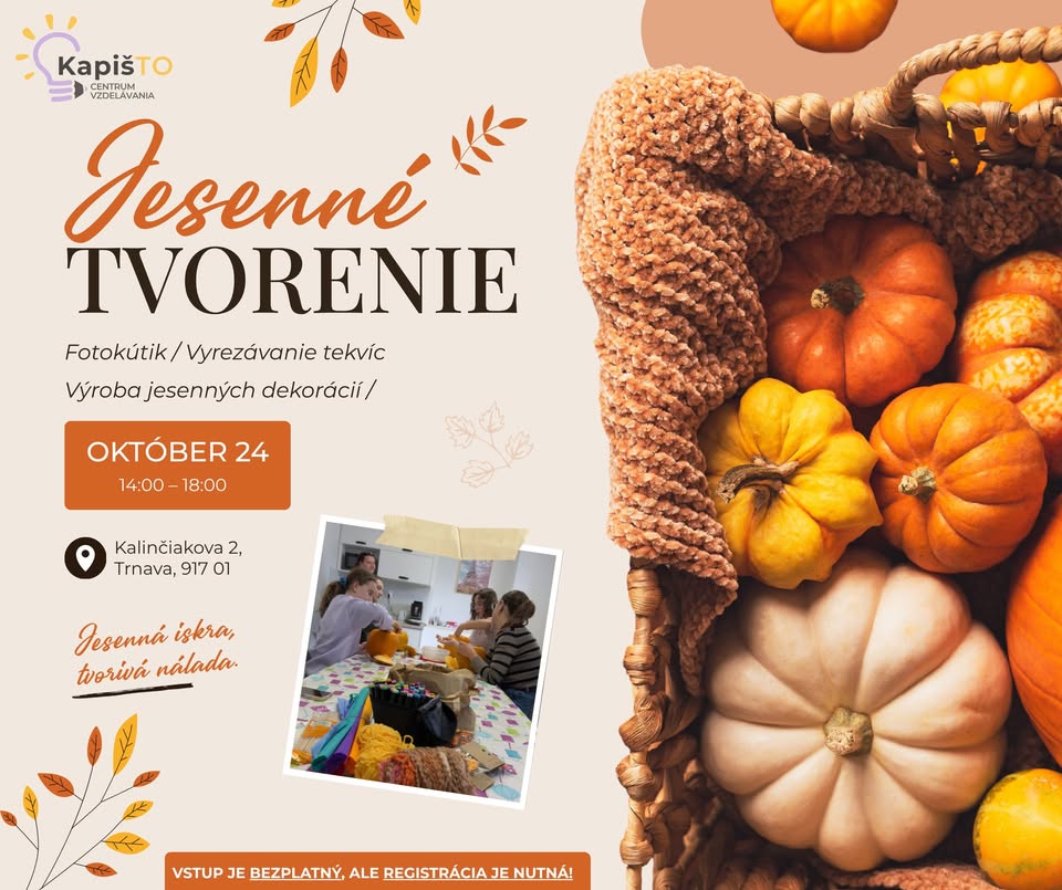 Jesenné tvorenie s lektormi