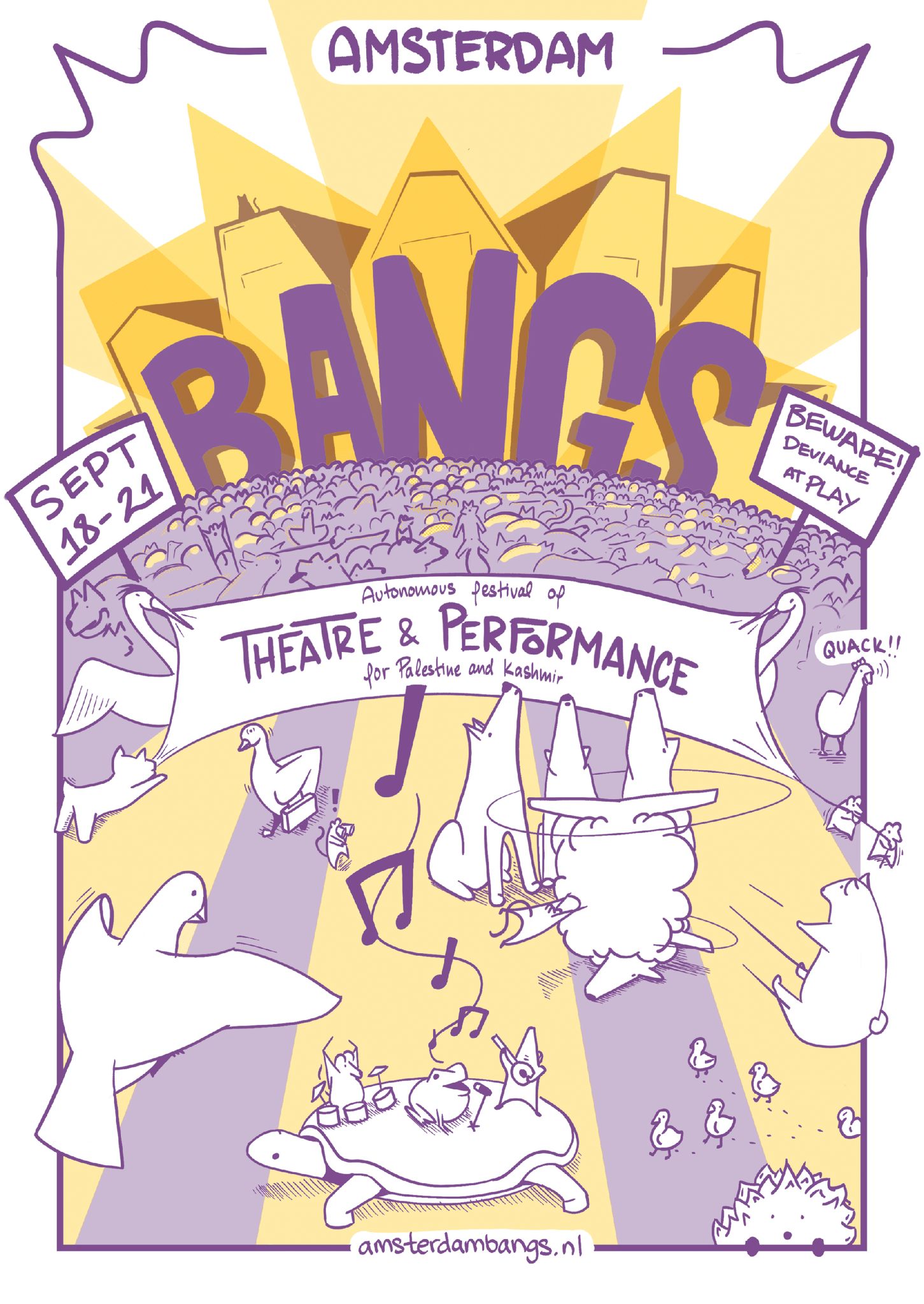Amsterdam BANGS Festival - Slapstick workshop