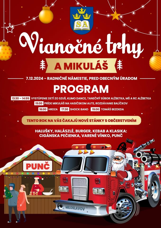 Vianočné trhy a Mikuláš