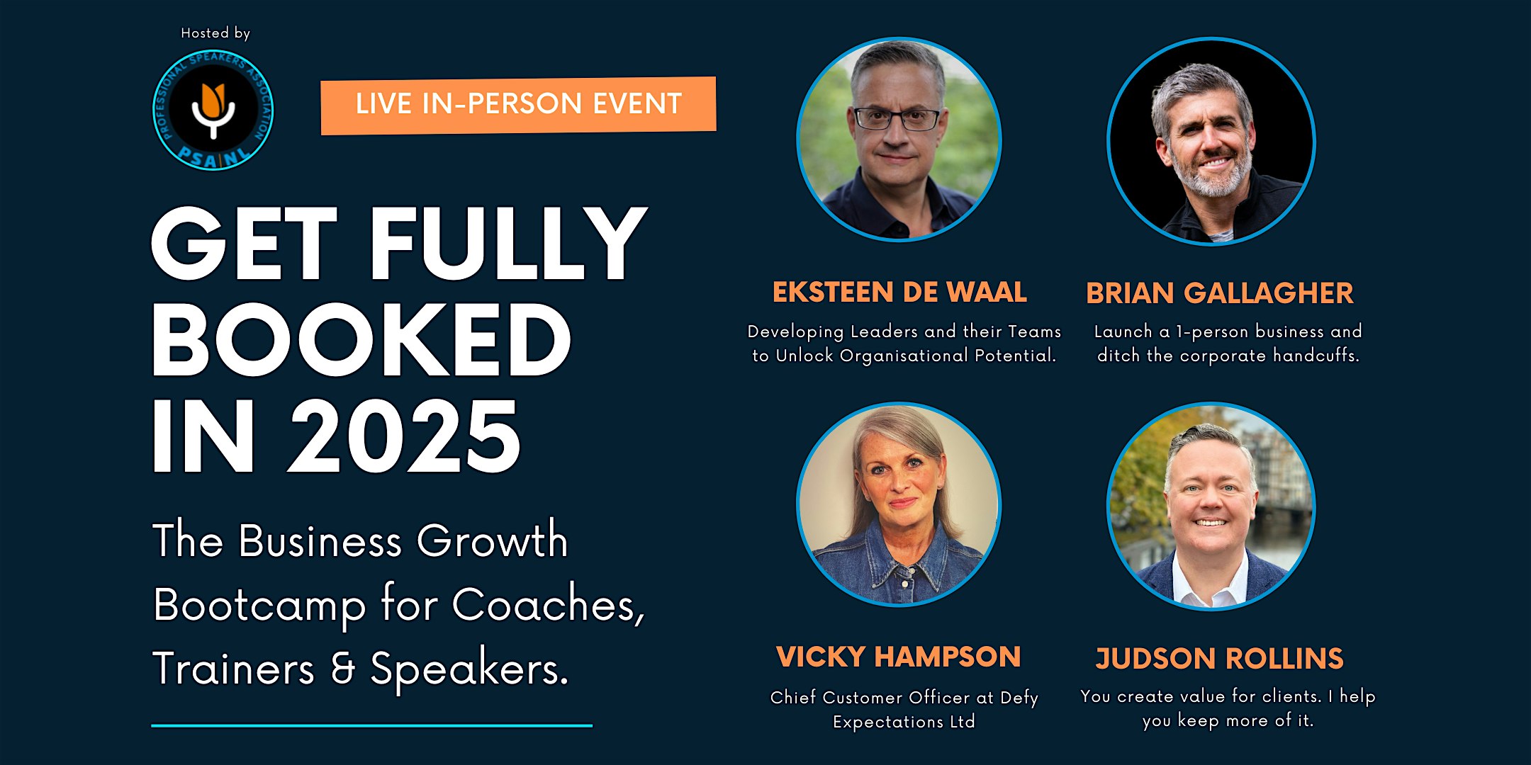 Fully Booked in 2025: Growth Bootcamp for Speaker, Coaches & Trainers