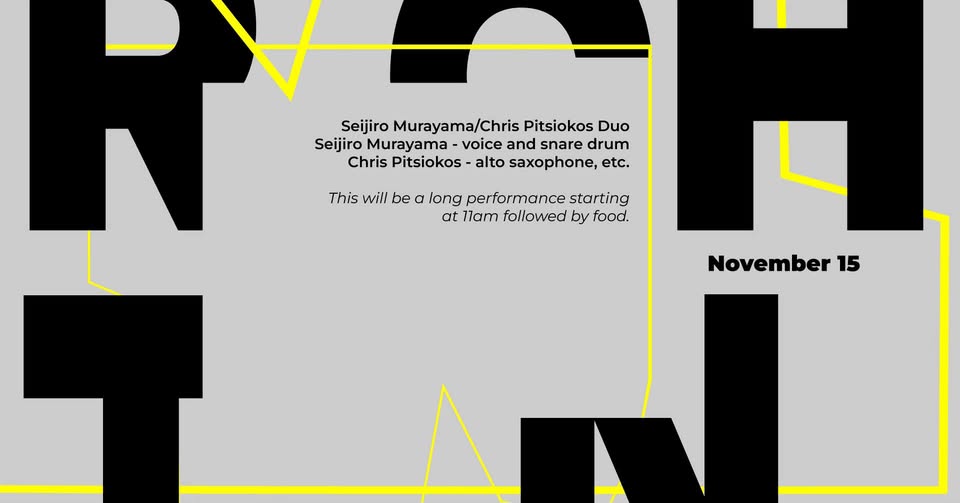 Seijiro Murayama/Chris Pitsiokos Duo
