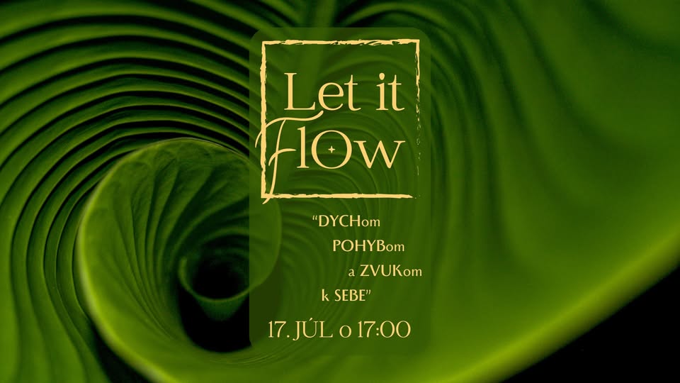 ...let it flow