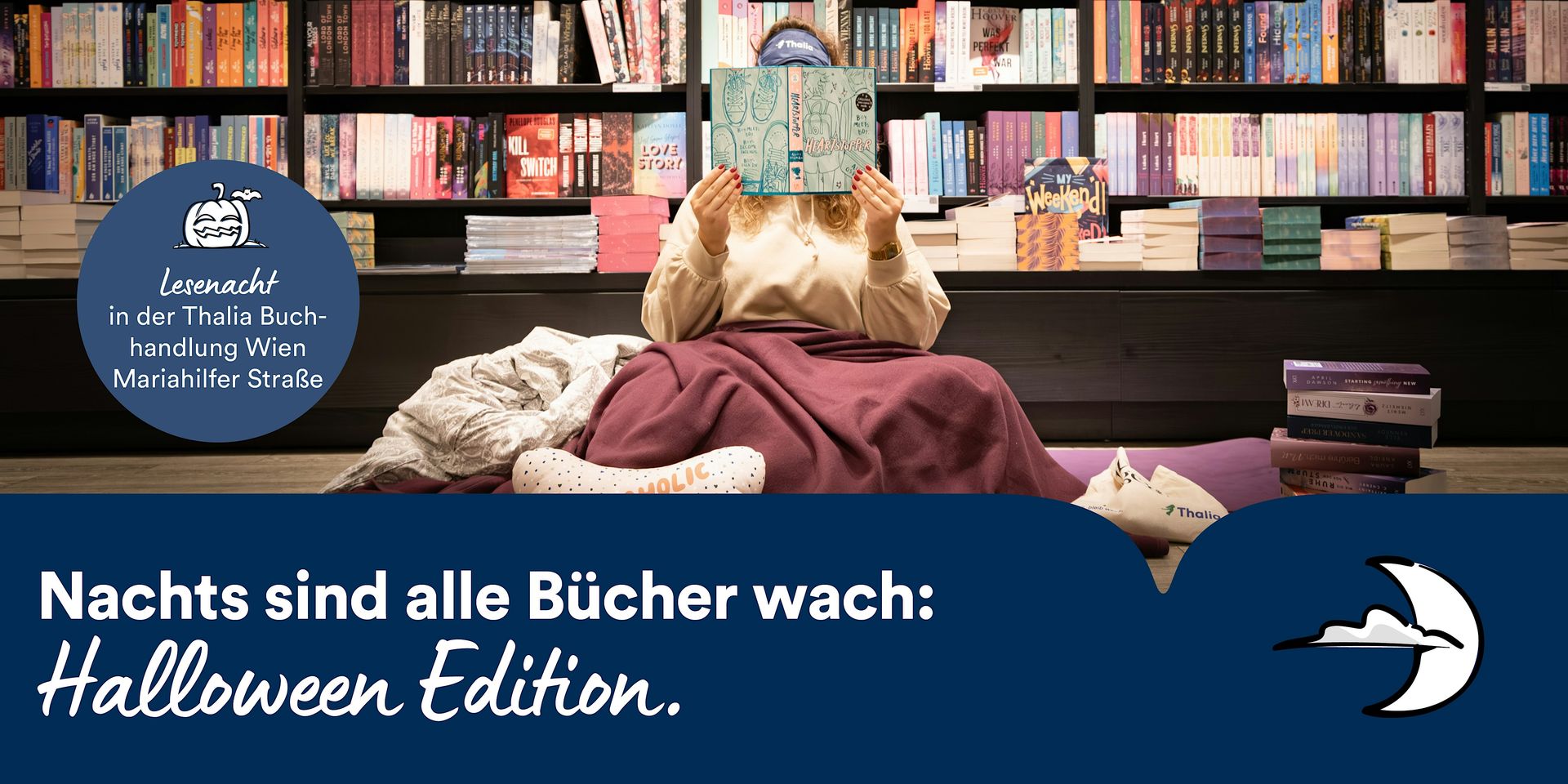 Nachts sind alle Bücher wach - Halloween Edition