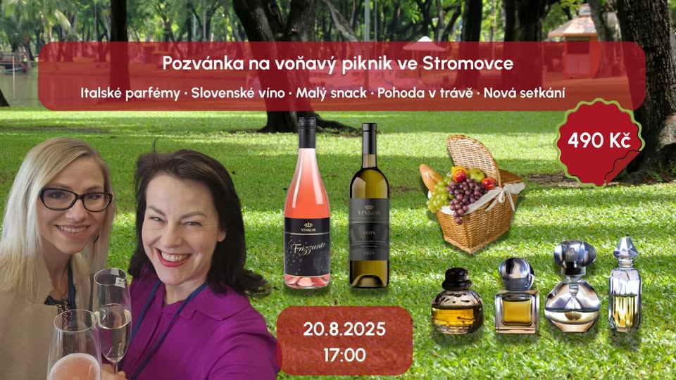 Voňavý piknik v pražské Stromovce