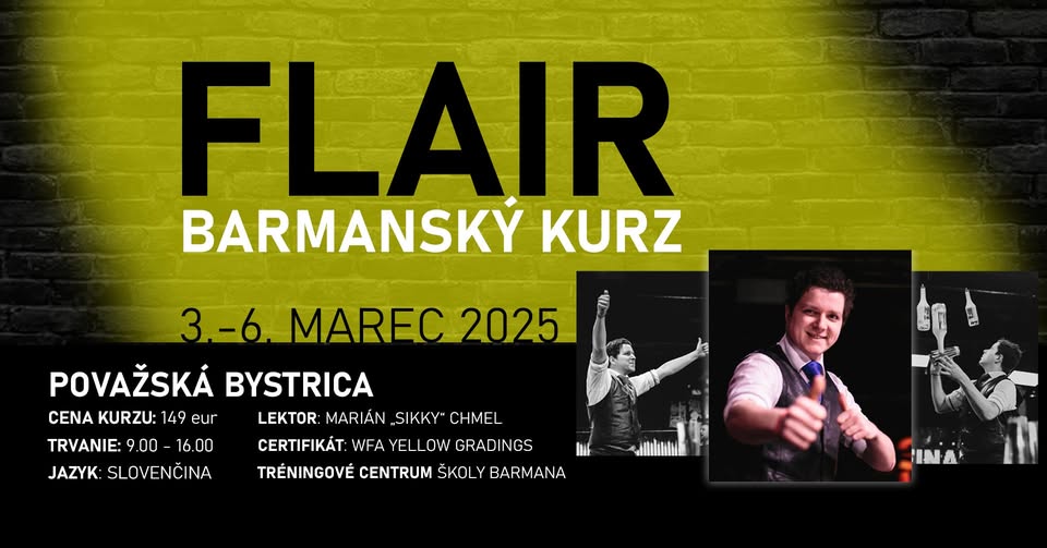 FLAIR - barmanský kurz