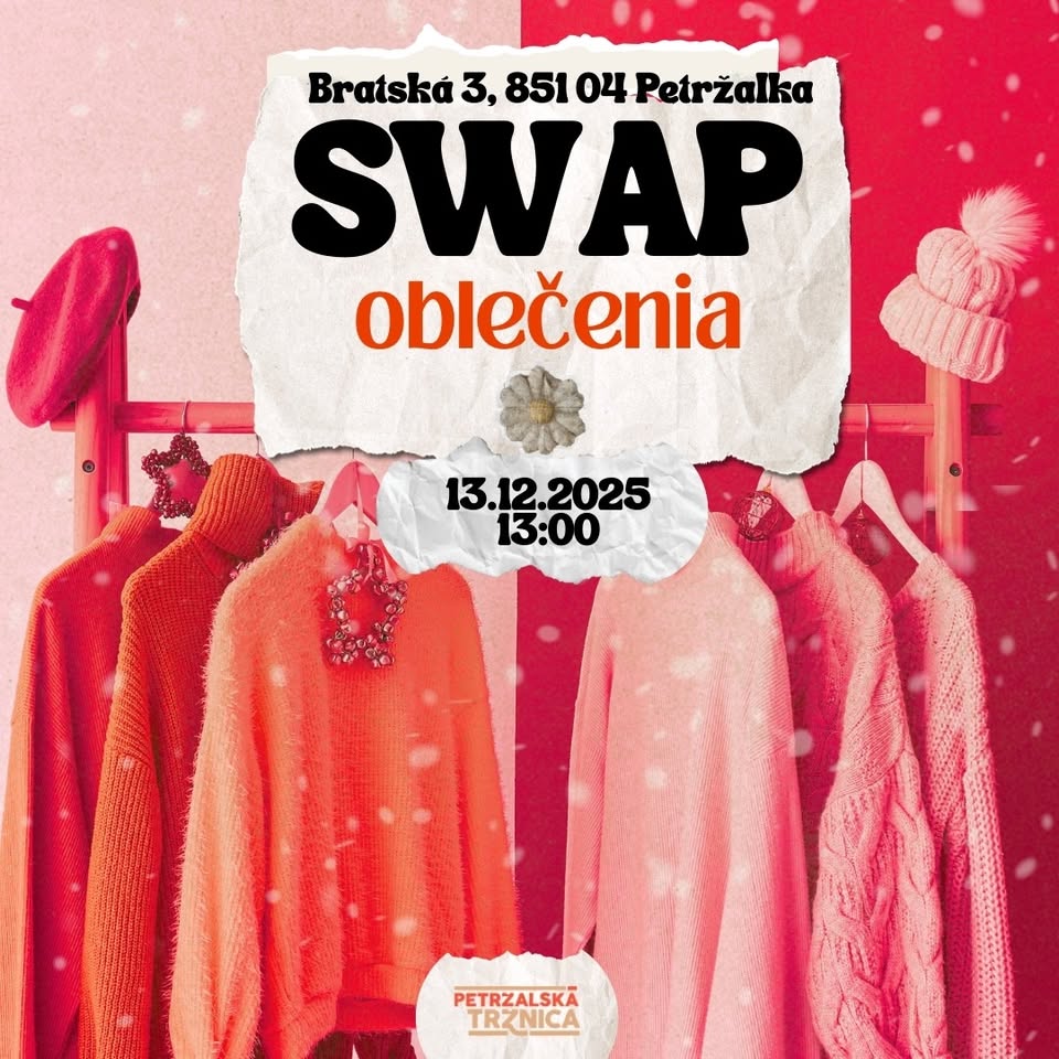 SWAP oblečenia | Petržalská tržnica